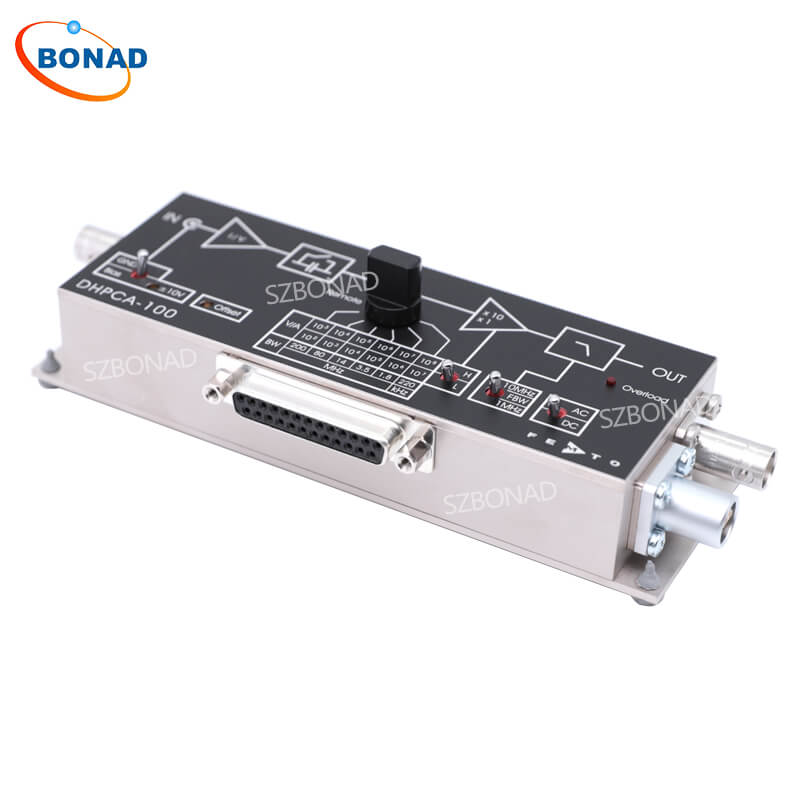 DHPCA-100可變增(zeng)益電(dian)流(liu)放(fang)大(da)器低(di)譟(zao)聲